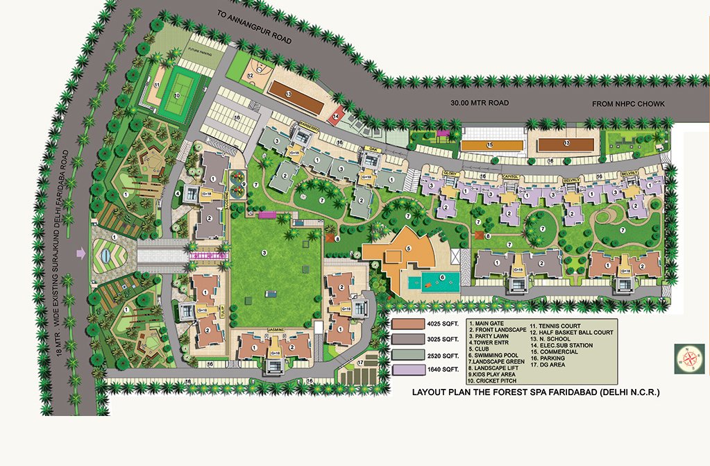 Penthouse Apartment for Sale in Omaxe Forest Spa Surajkund Road