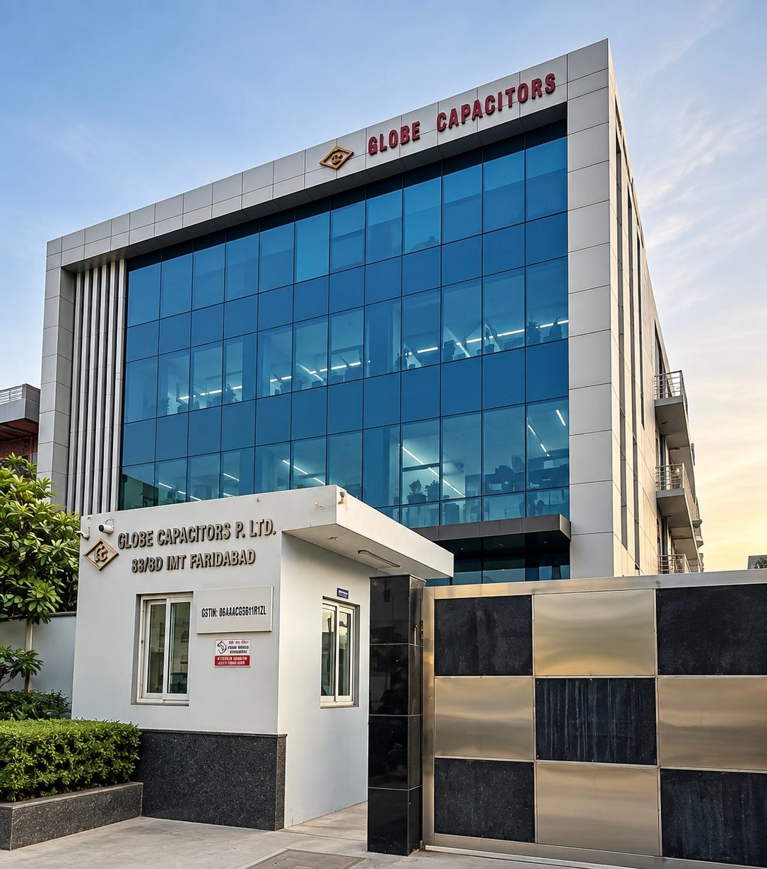 Globe Capacitors at IMT, Faridabad